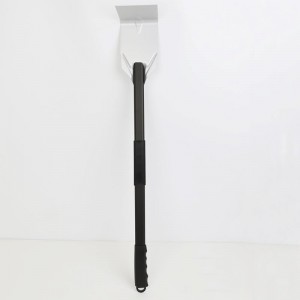 Grill Charcoal Ash Rake Hoe Chimney Cleaning Scraper Heavy Dut